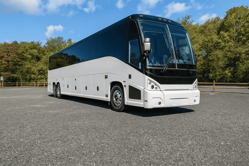 picture of Charter Bus Rental Oceanside coach bus